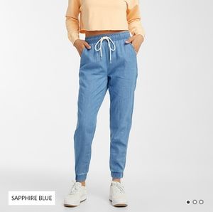 Simons Denim Joggers, Size M, Eco-Friendly